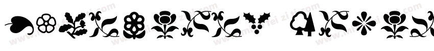Botanical Scribe DEM字体转换